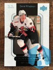 1999-00 Upper Deck Ovation #40 Daniel Alfredsson Ottawa Senators